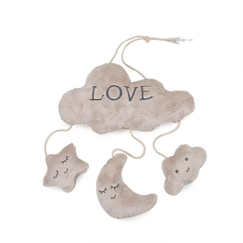 2 PCS Baby Crib Rattle Mobile Toy Bed Room Play Hanging