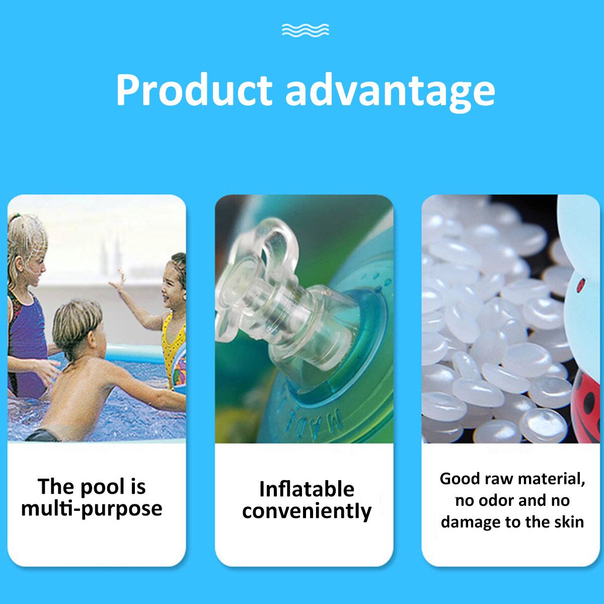 Household Swimming Pool Outdoor Indoor Portable Bathtub Summer Cool Play Pool For Adult Children 125x30cm