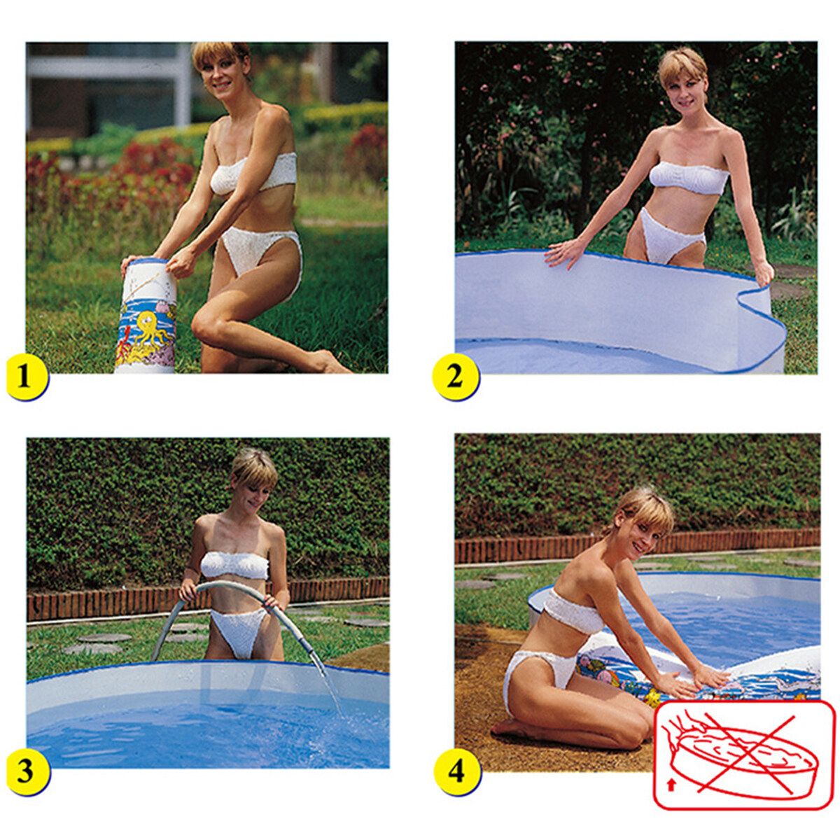Household Swimming Pool Outdoor Indoor Portable Bathtub Summer Cool Play Pool For Adult Children 125x30cm
