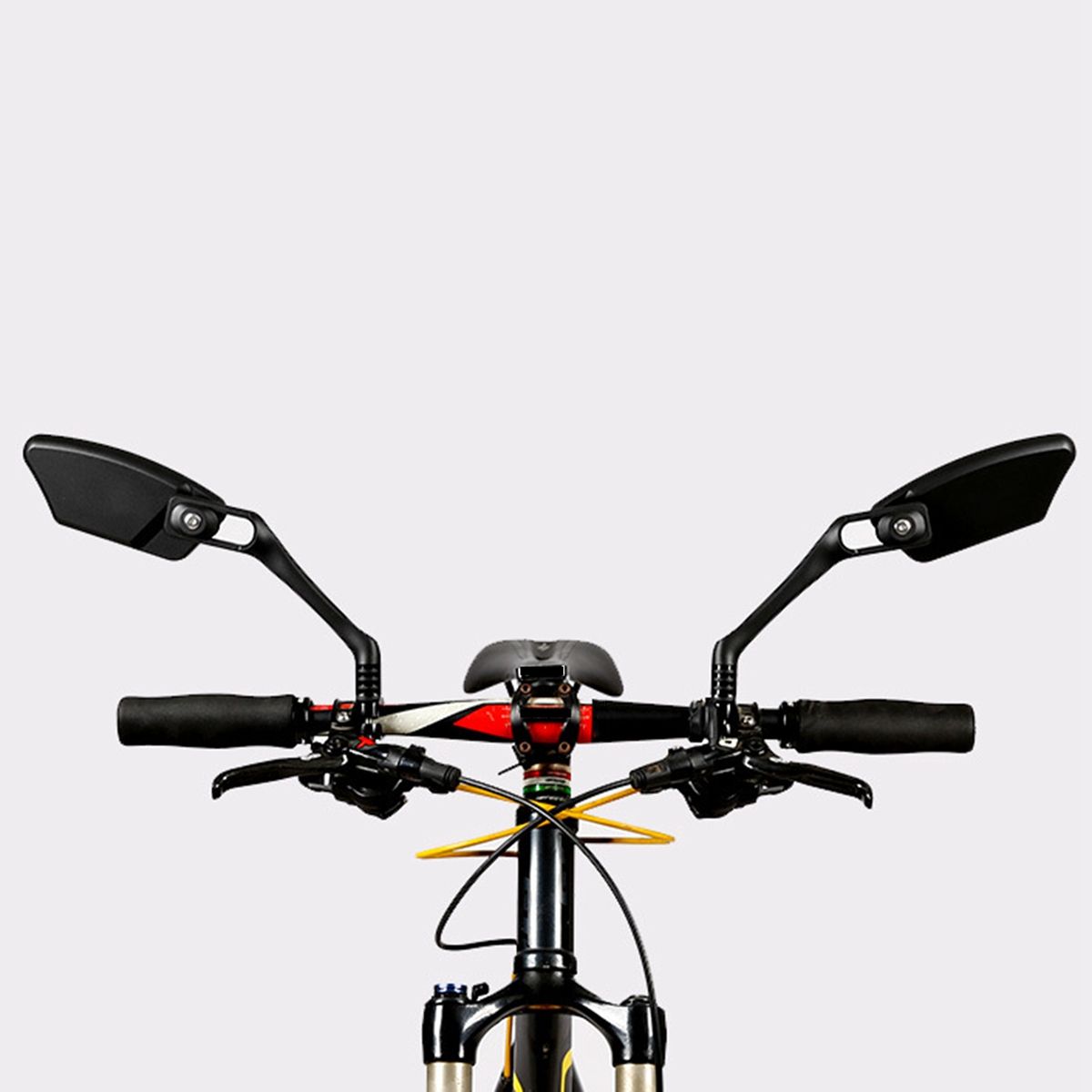 Bicycle Rearview Mirror Range Reflector Adjustable Bike