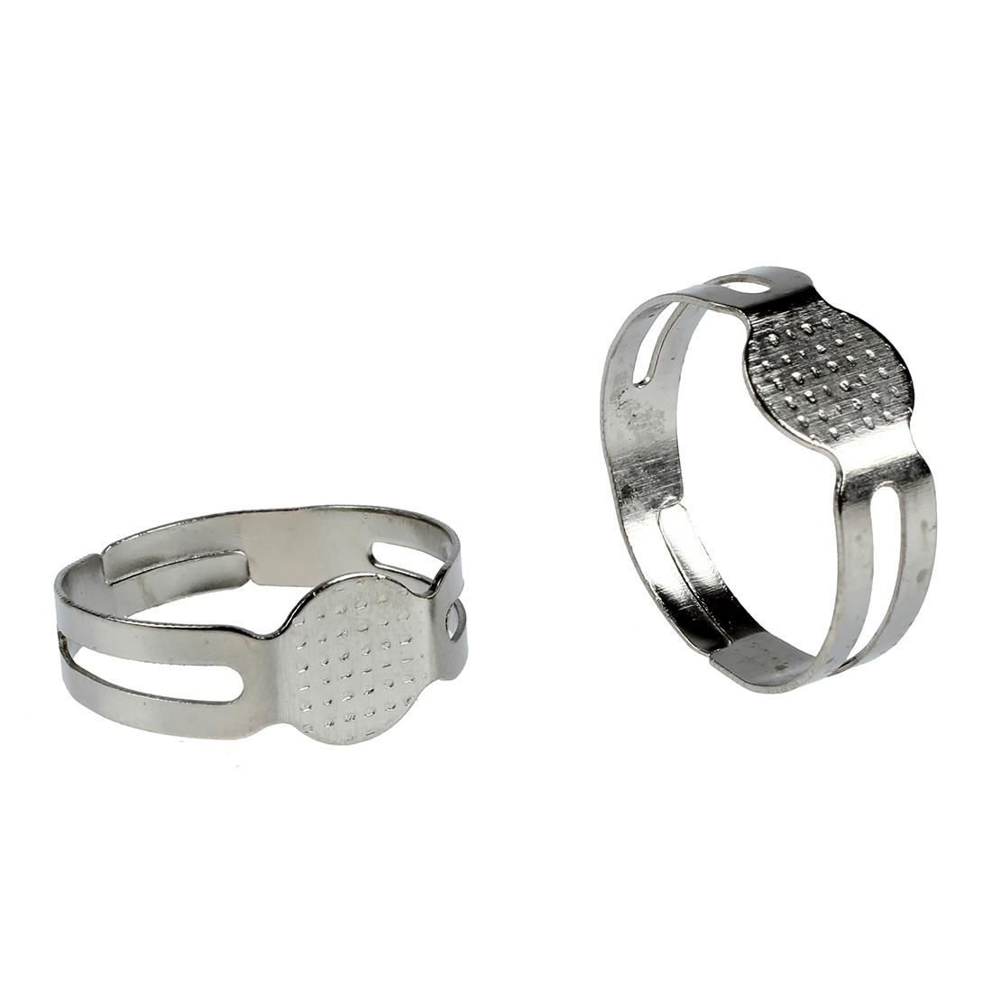 20 pcs Clay shelf adjustable silver rings support