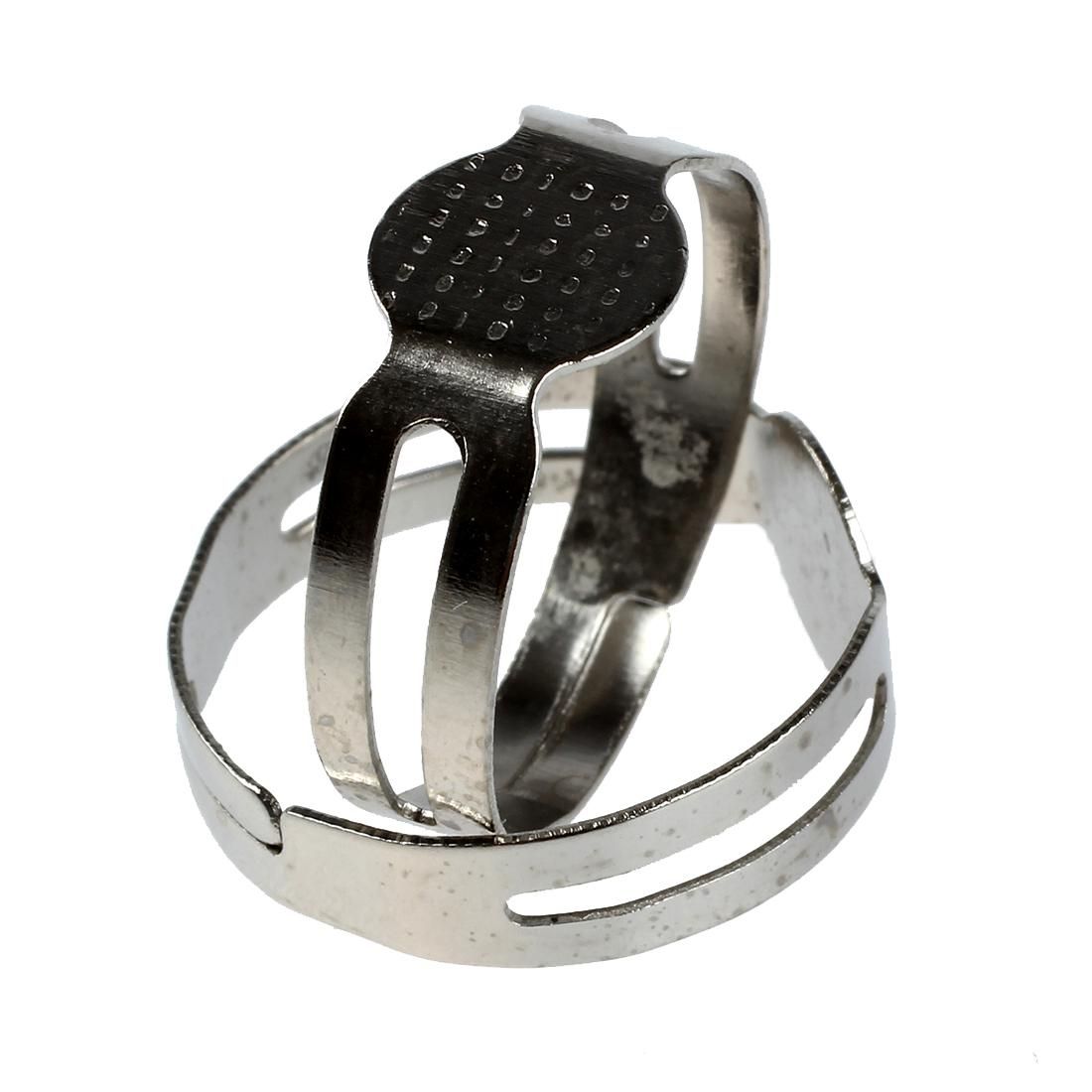 20 pcs Clay shelf adjustable silver rings support