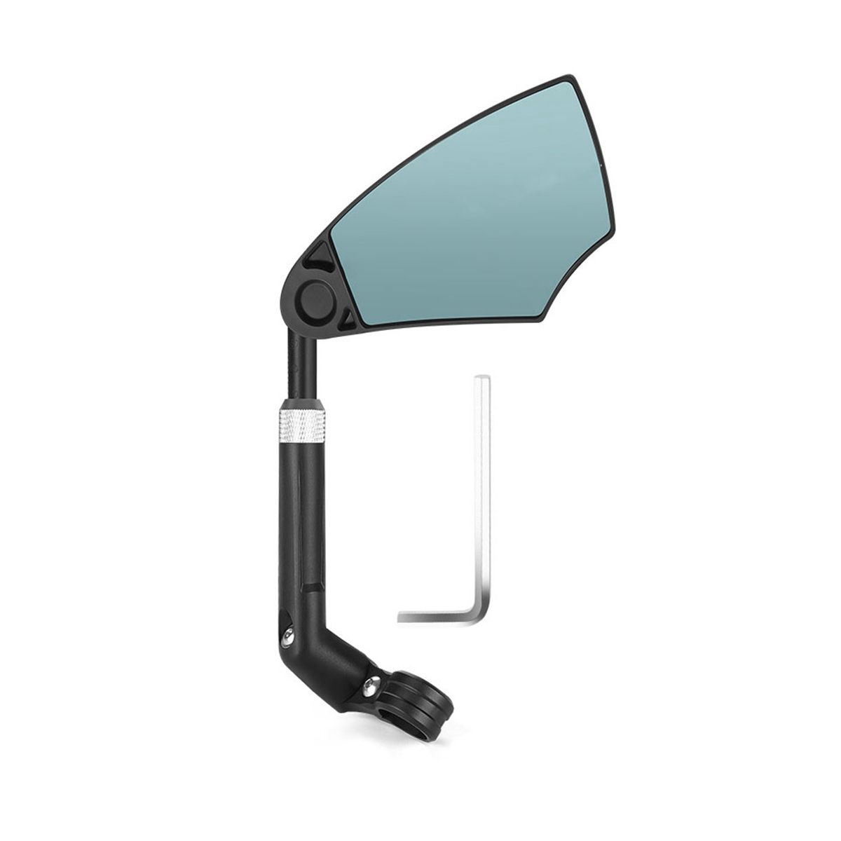 Telescopic Blue Glass Rear View Mirror Dual 360° Lens