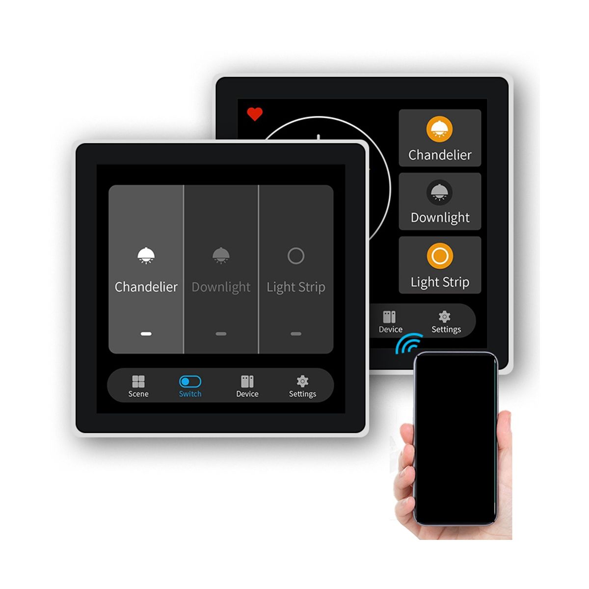 Tuya Smart Home Multiple Zigbee Smart Home Control Panel