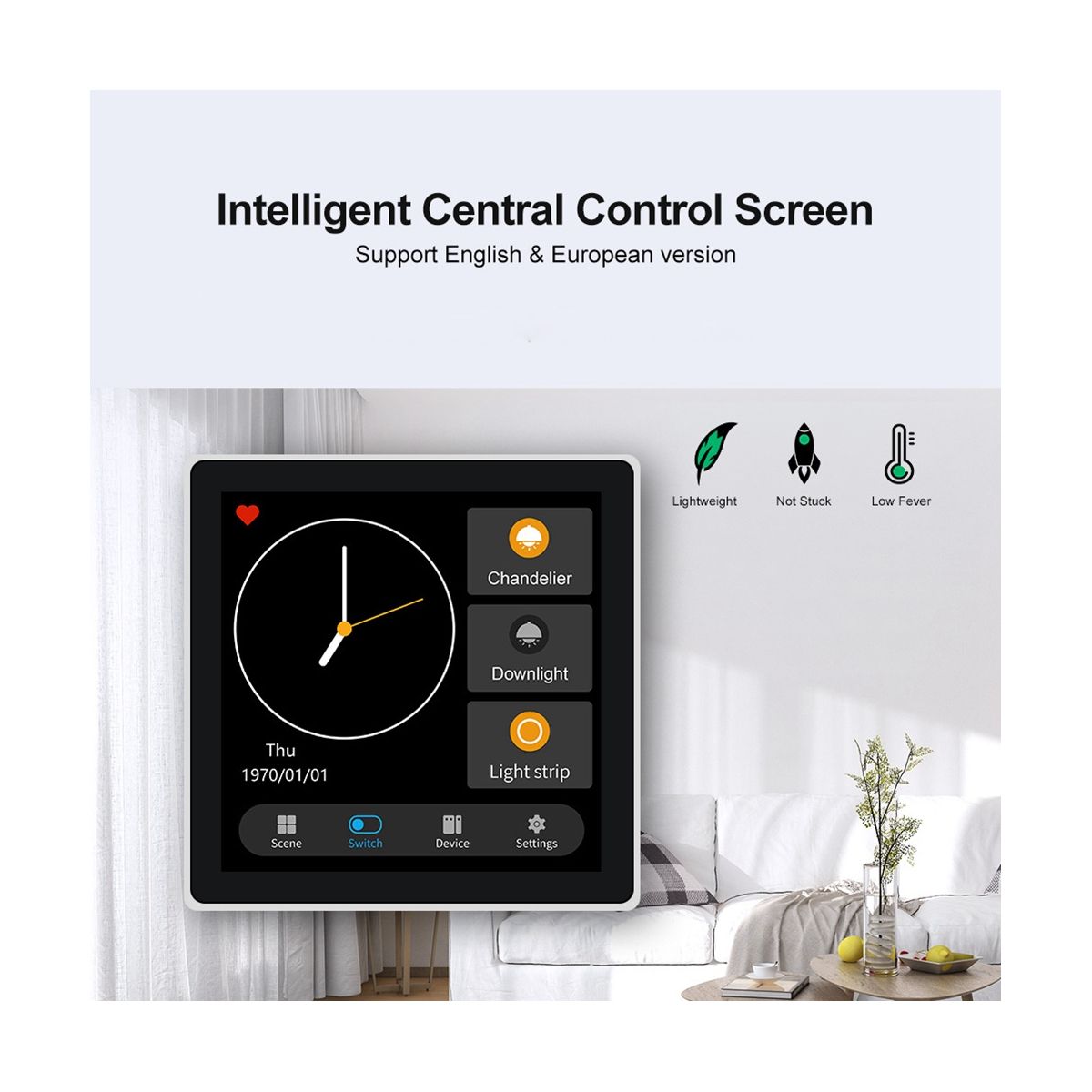 Tuya Smart Home Multiple Zigbee Smart Home Control Panel
