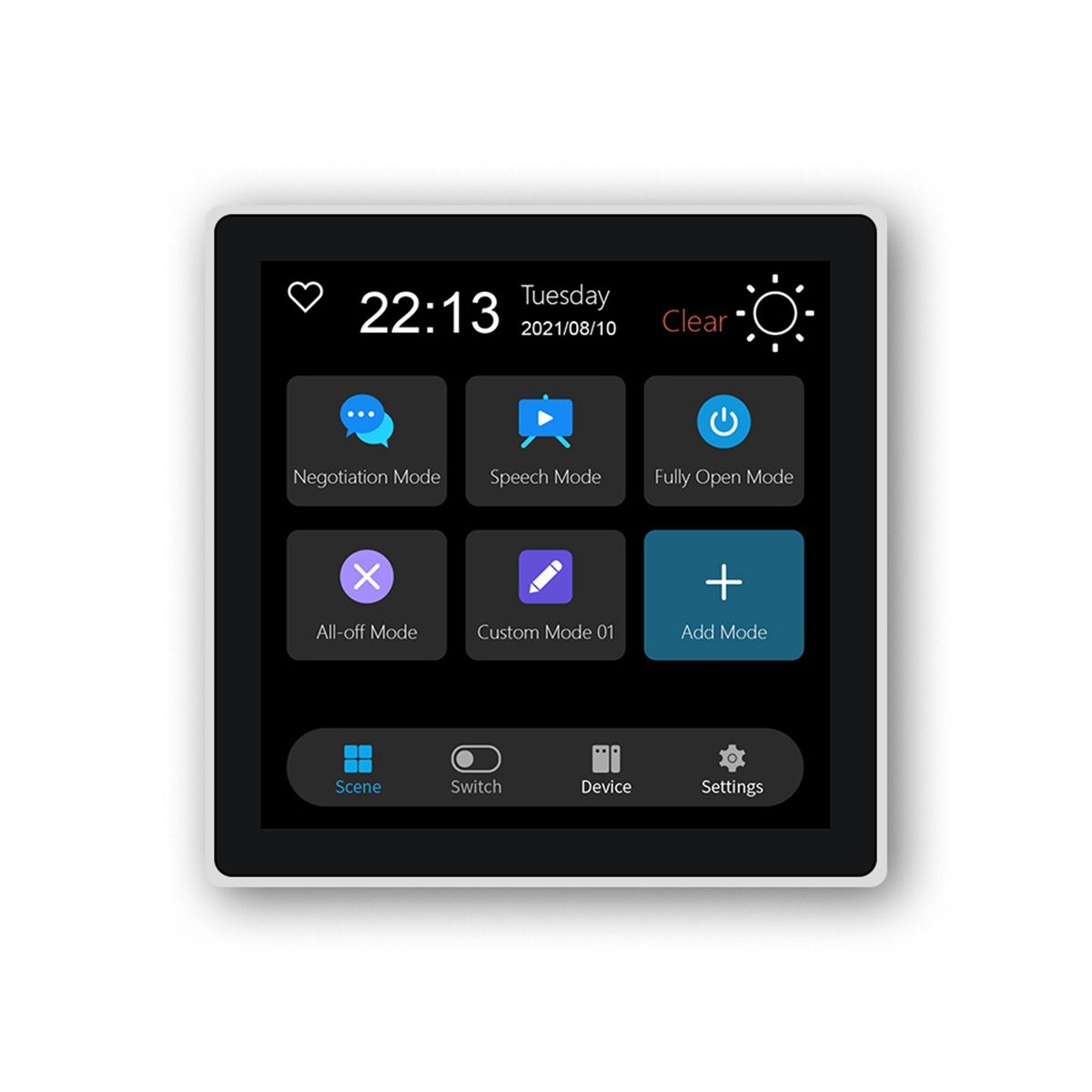 Tuya Smart Home Multiple Zigbee Smart Home Control Panel