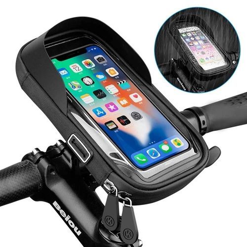 Waterproof Bike Cell Phone Holder Motorcycle Handlebar Bag