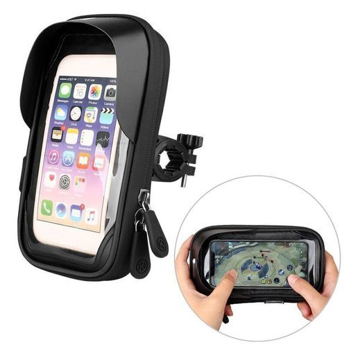 Waterproof Bike Cell Phone Holder Motorcycle Handlebar Bag
