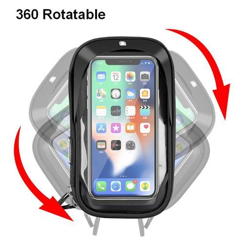 Waterproof Bike Cell Phone Holder Motorcycle Handlebar Bag