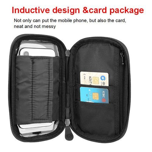 Waterproof Bike Cell Phone Holder Motorcycle Handlebar Bag