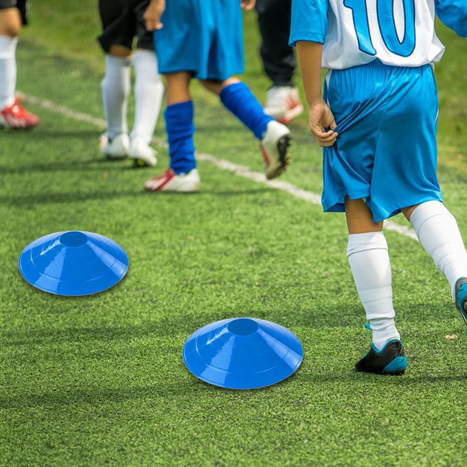 15pcs Agility Disc Cone Set Multi Sport Training Space-15