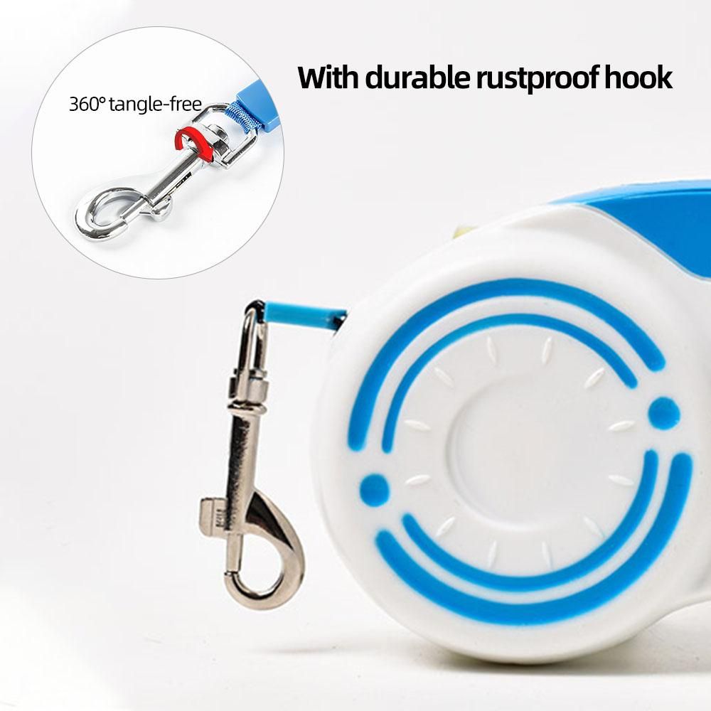 Retractable Dog Leash Pet Leash Adjustable Outdoor Walk Pet Leash for Dogs