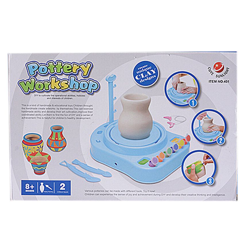 Battery Operated Pottery Set For Beginners
