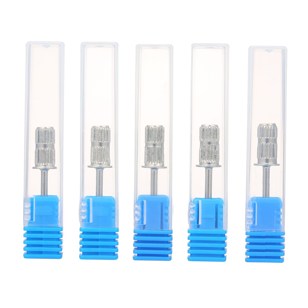 5PCS Nail Sanding Bands Mandrel Holder Emery Rod Nail