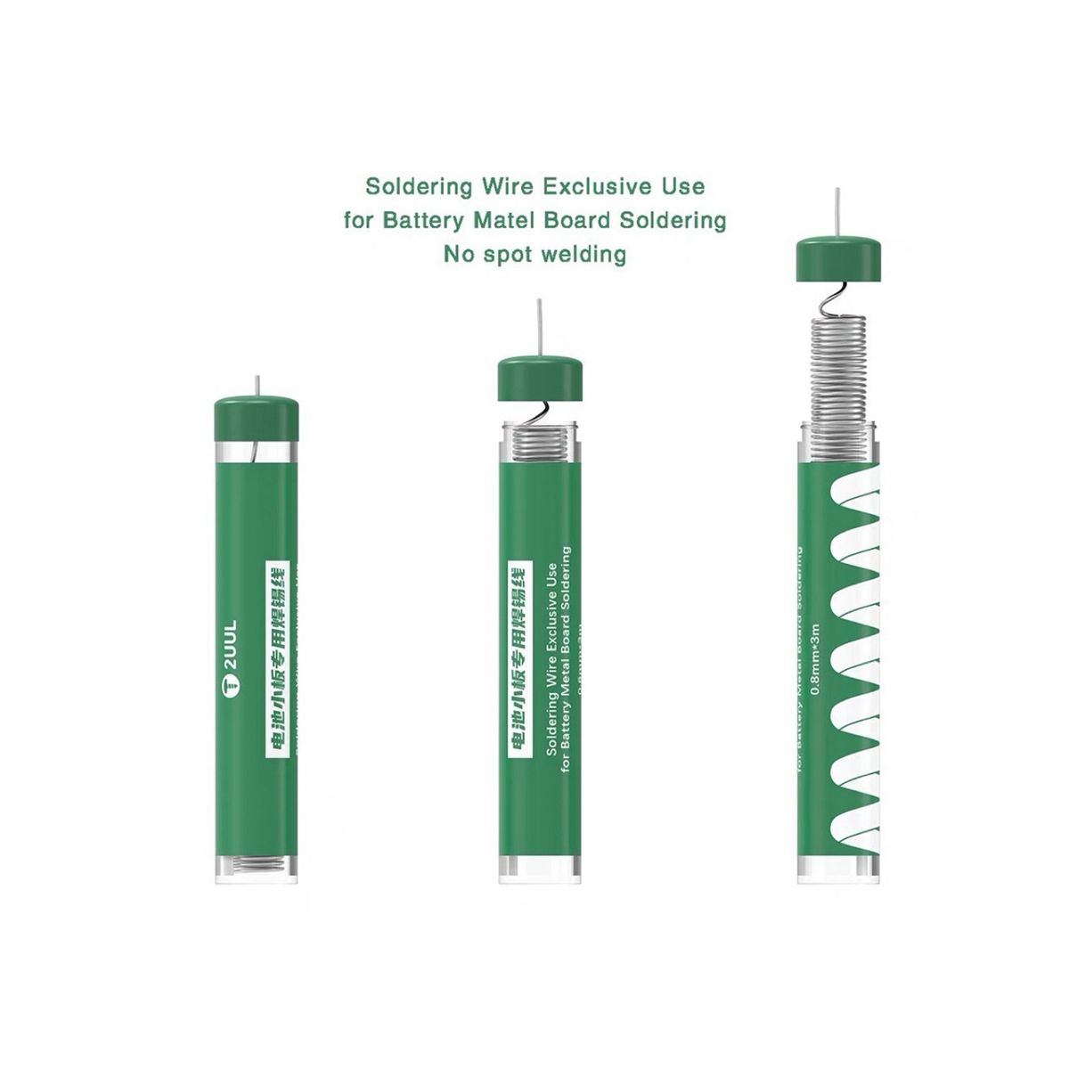 0.8mm Battery Small Board Solder Wire Lead-Free