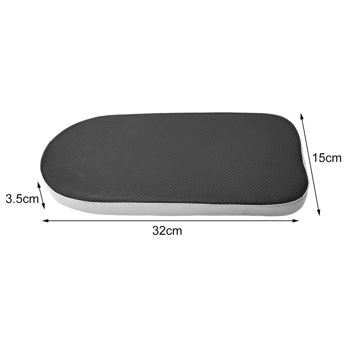 Bicycle Back Seat Cushion Buckles Bike Seat Plate Black