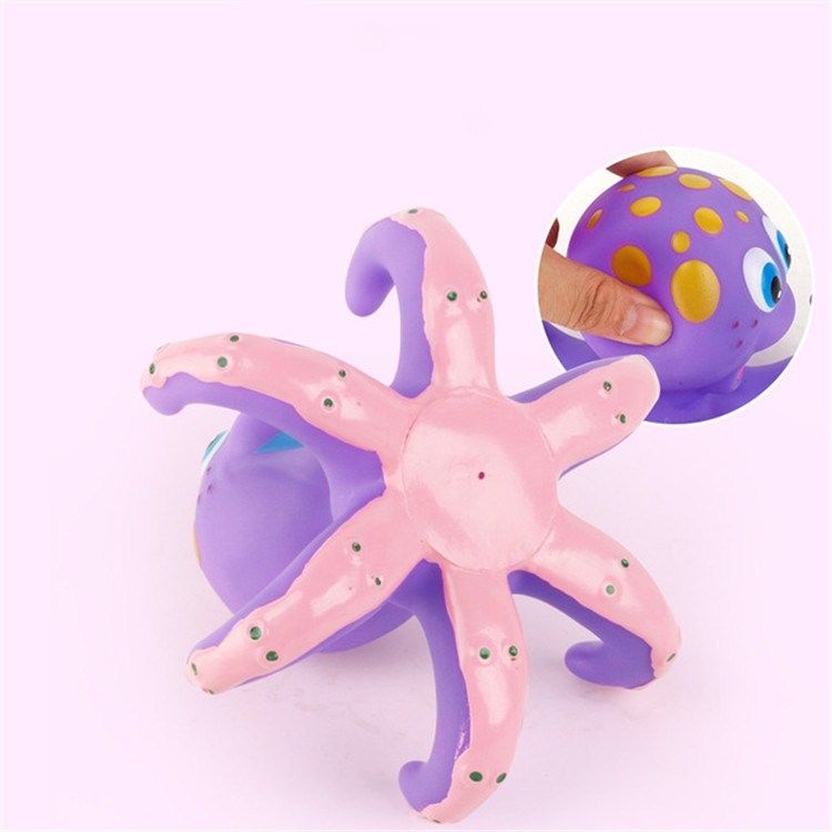 Octopus Throwing Circle Children Bathing Toy