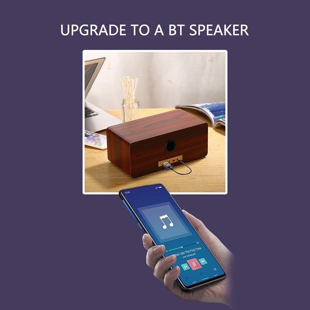 BT Receiving And Transmitter Two-In-One Audio Adapter Free