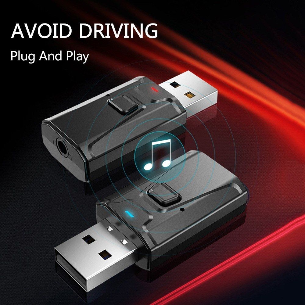 BT Receiving And Transmitter Two-In-One Audio Adapter Free