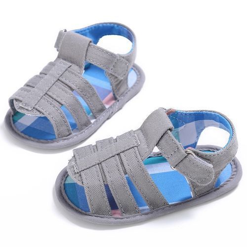 Baby Sandals Toddler Walkers Girls Boy Kid Shoes - Grey