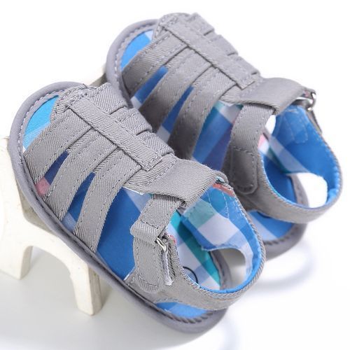 Baby Sandals Toddler Walkers Girls Boy Kid Shoes - Grey