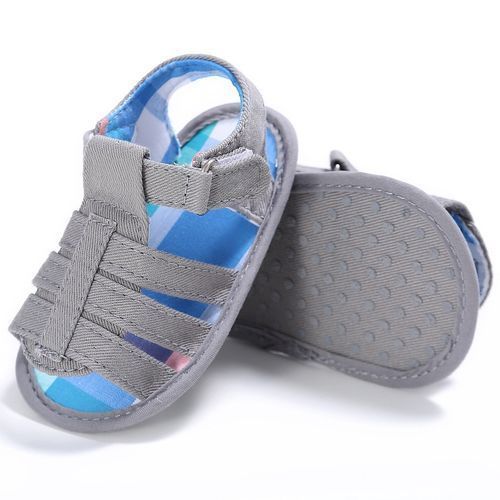 Baby Sandals Toddler Walkers Girls Boy Kid Shoes - Grey