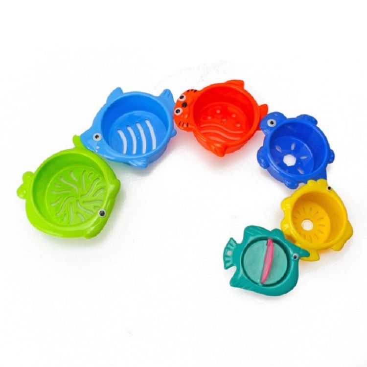 6 In 1 Baby Folding Music Cup Spray Toys