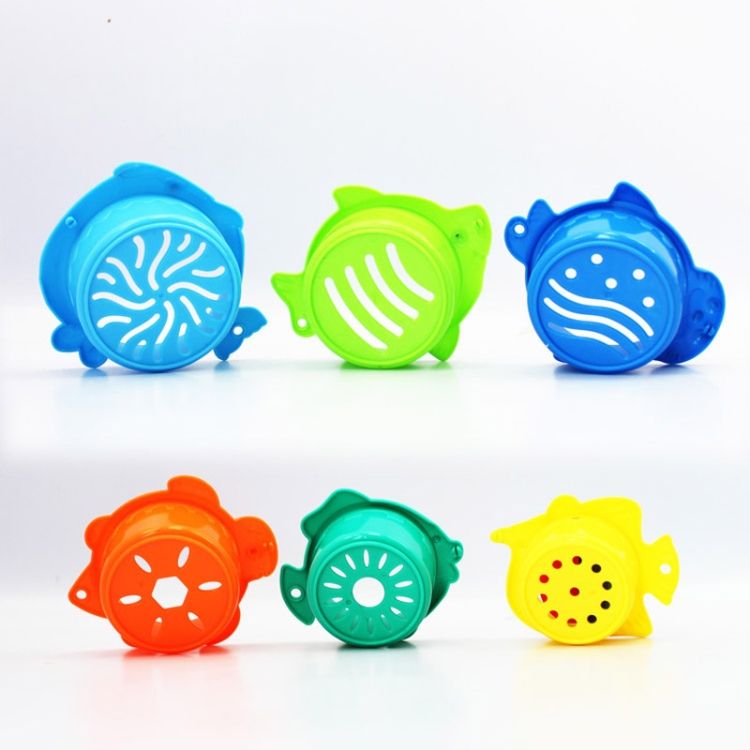 6 In 1 Baby Folding Music Cup Spray Toys