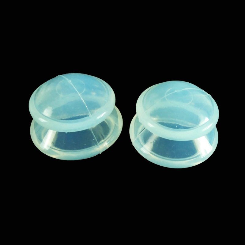Suction Silicone Body Damp Beauty Clearing Anti Transparent Cellulite Slimming Vacuum Cup Cups Helper 2pcs Massage Cup