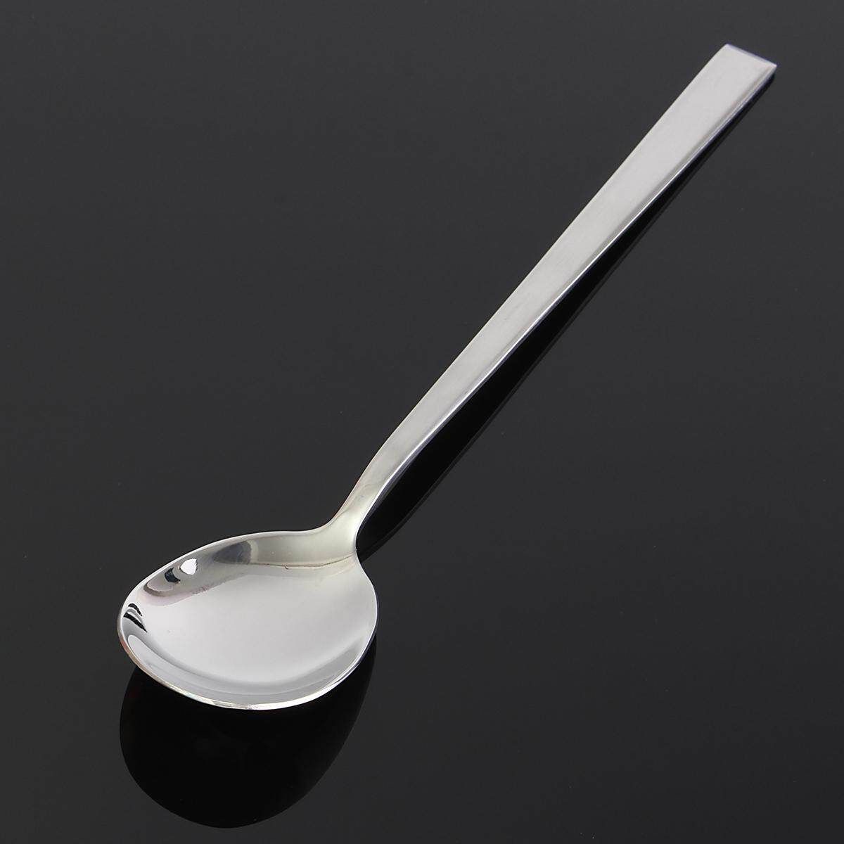 Korean 2 Sets Stainless Steel Chopsticks & Spoon Tableware Sliver