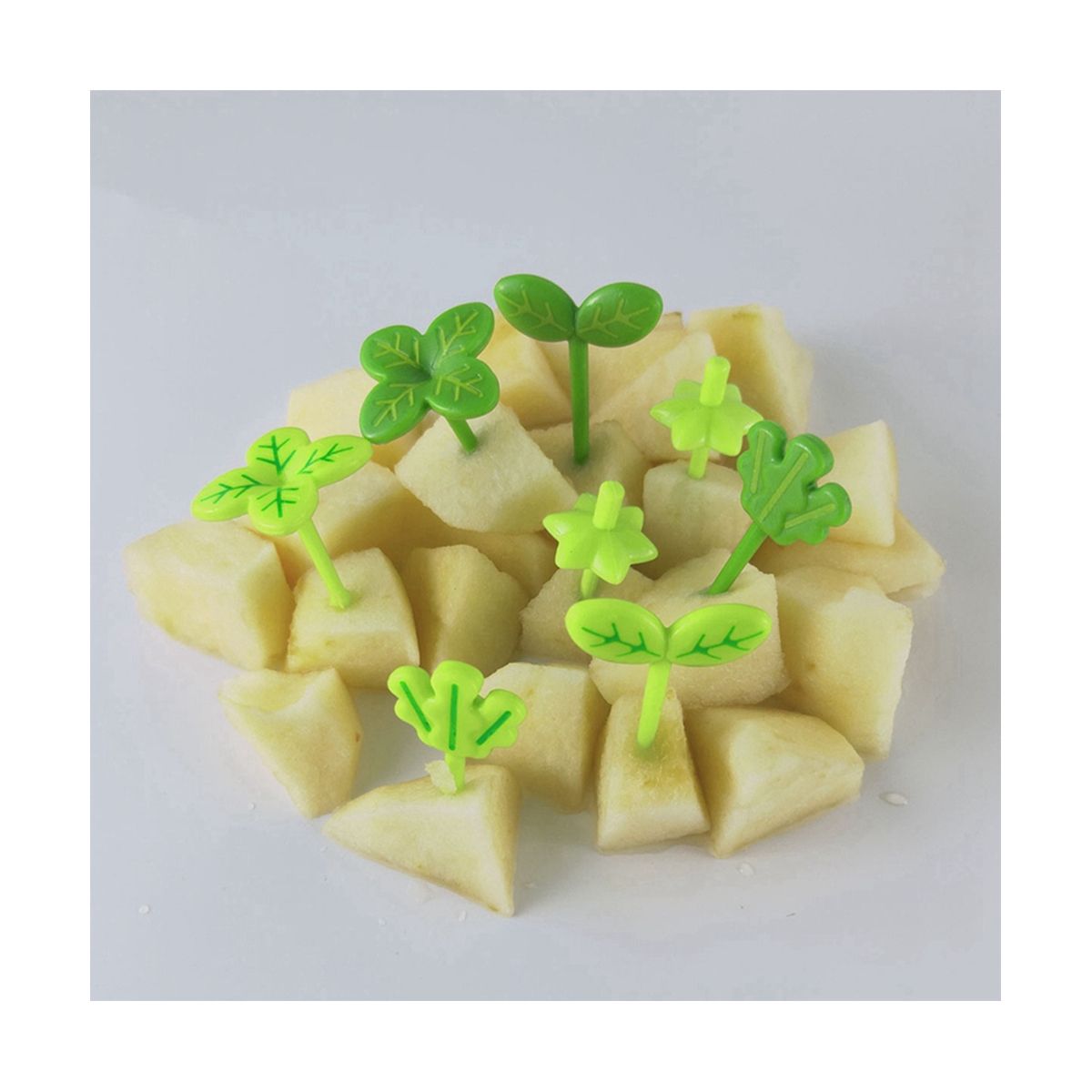 80 Count Fruit Forks Party Dessert Forks Portable Kids Stick Cafe Reusable Decorative Toothpicks