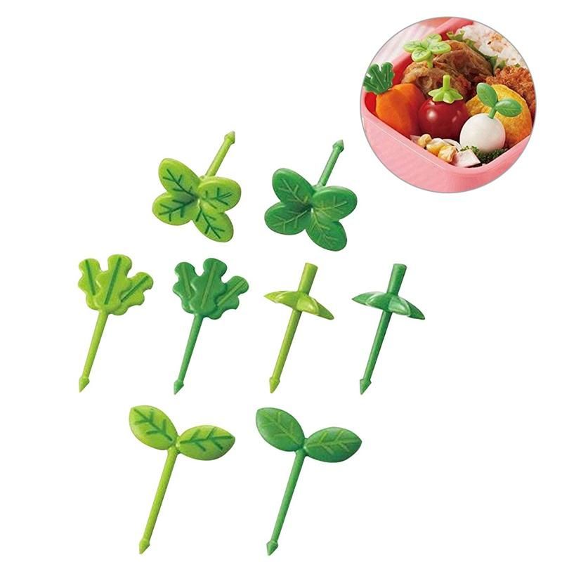 80 Count Fruit Forks Party Dessert Forks Portable Kids Stick Cafe Reusable Decorative Toothpicks