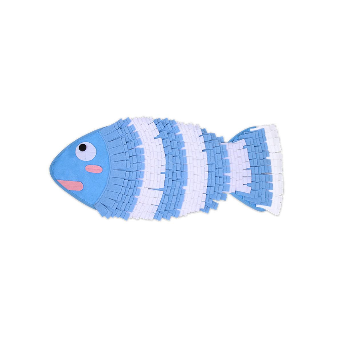 Pet Foraging Sniffing Mat Pet Training Mat Fish-shaped Anti