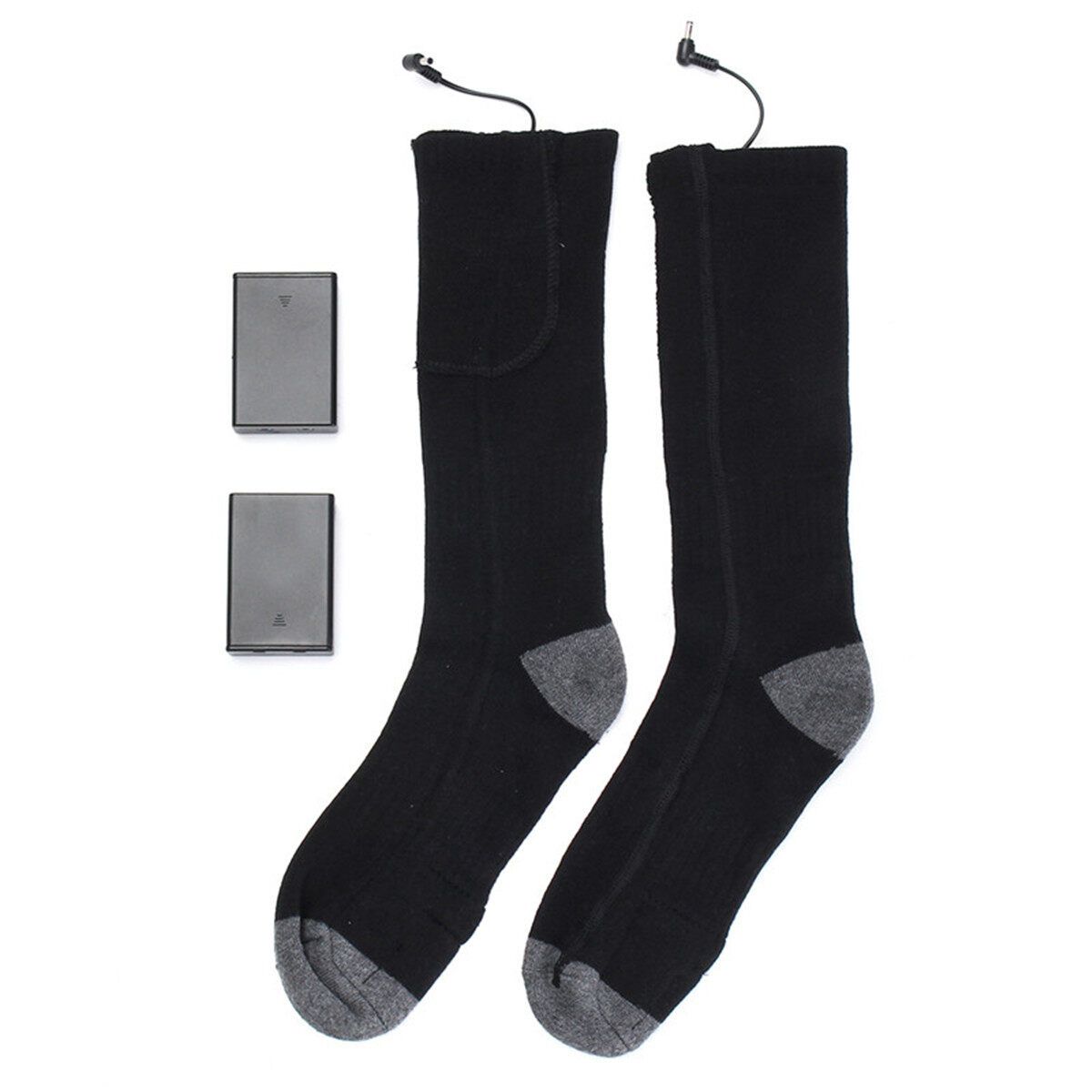 Electric Heated Cotton Socks Foot Warmer Winter Feet Thermal Sox Hunting