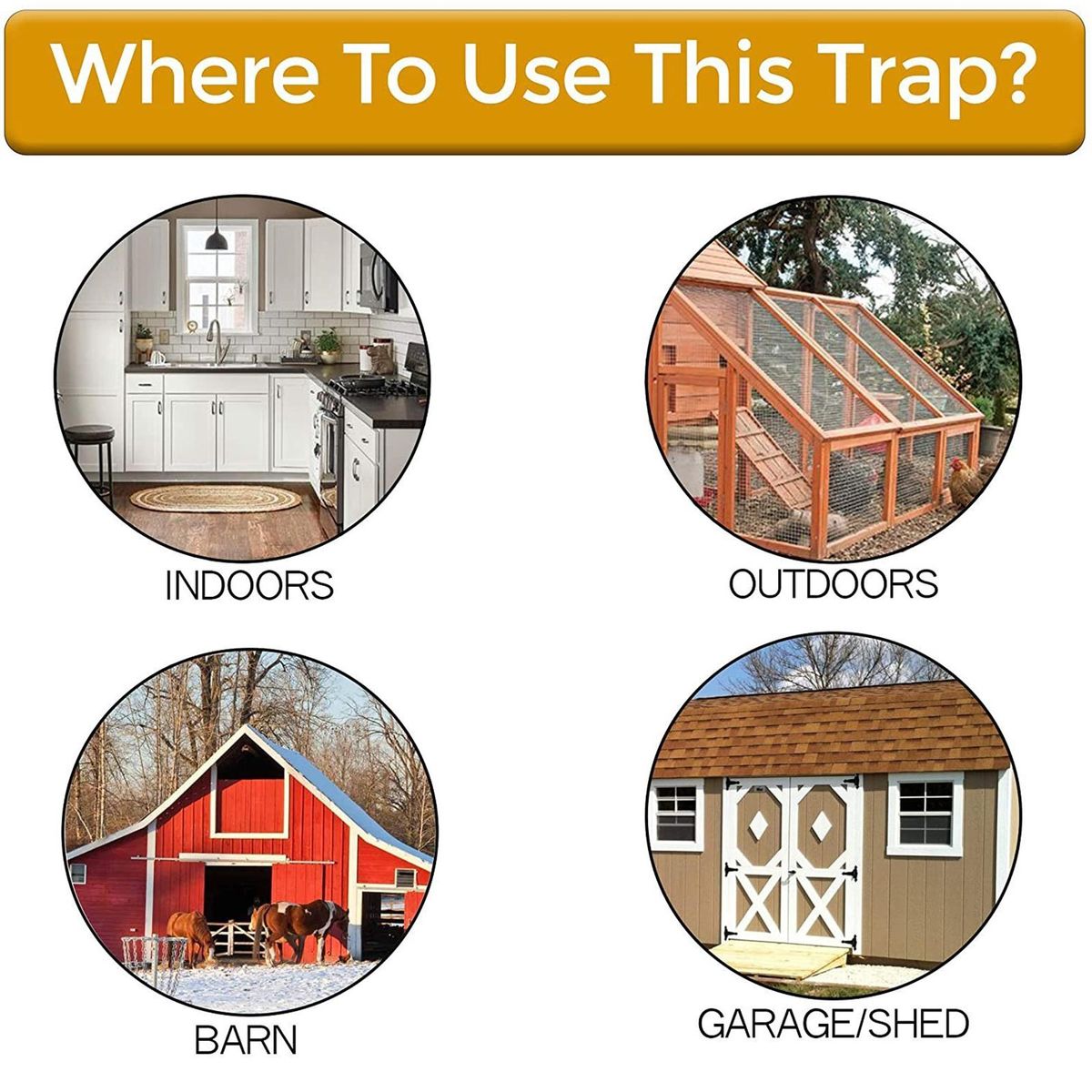 Reusable Plastic Smart Mouse Trap Flip N Slide Bucket Lid Mouse Rat Mouse trap Humane Or Lethal Trap Door Style Multi Catch