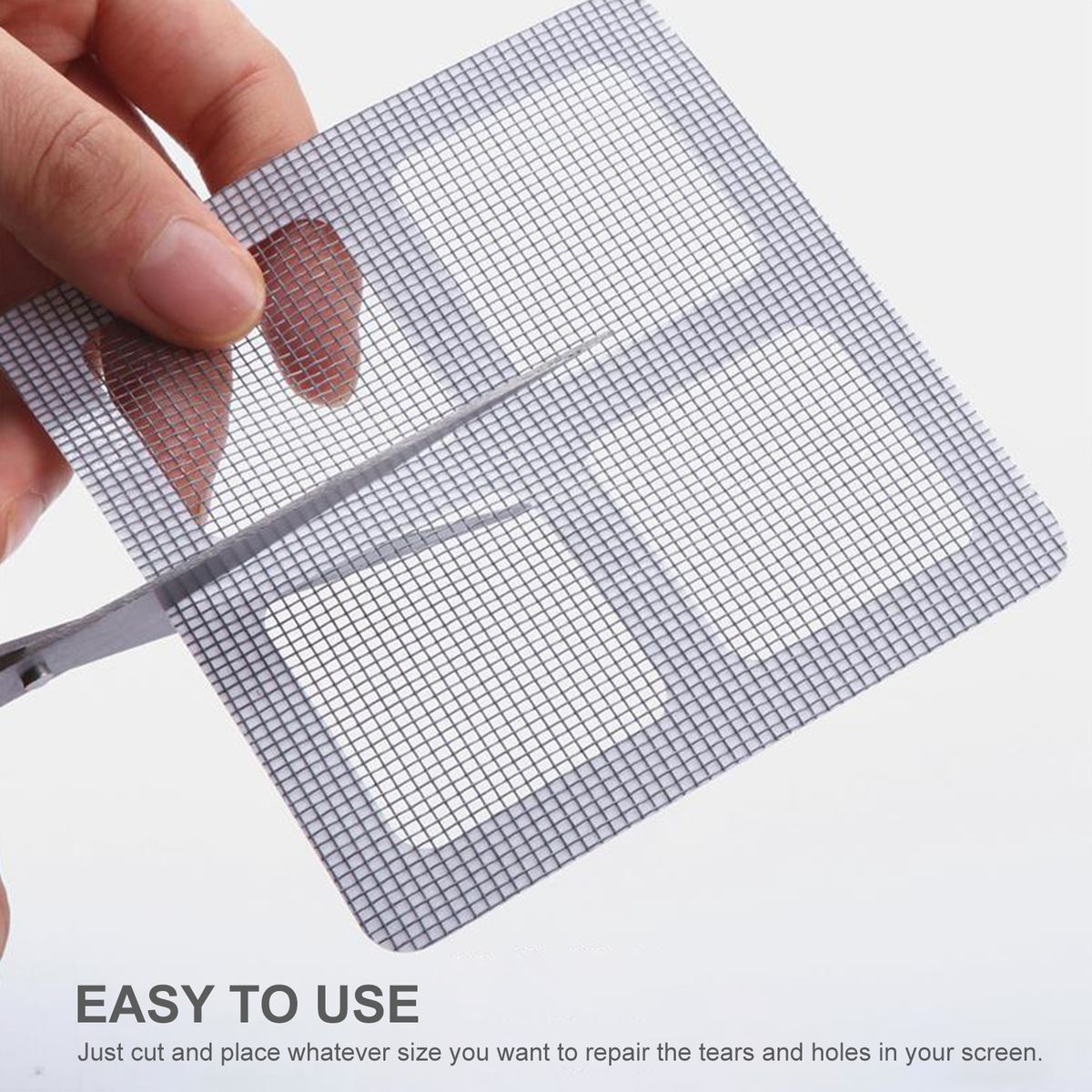 10PCS Window Screen Repair Kit Tape 4 X 4 Inch Strong