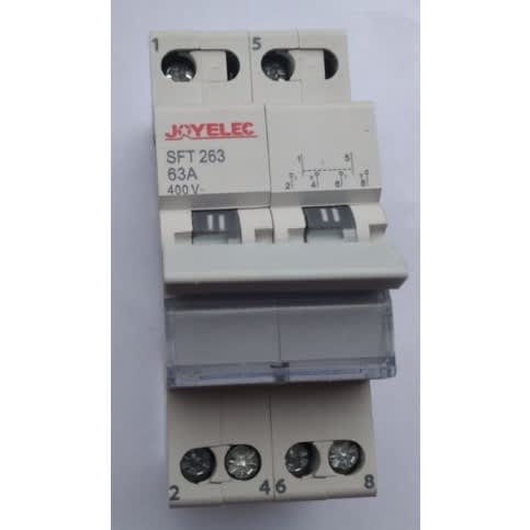 Change Over Switch / Changeover Breaker 63amps