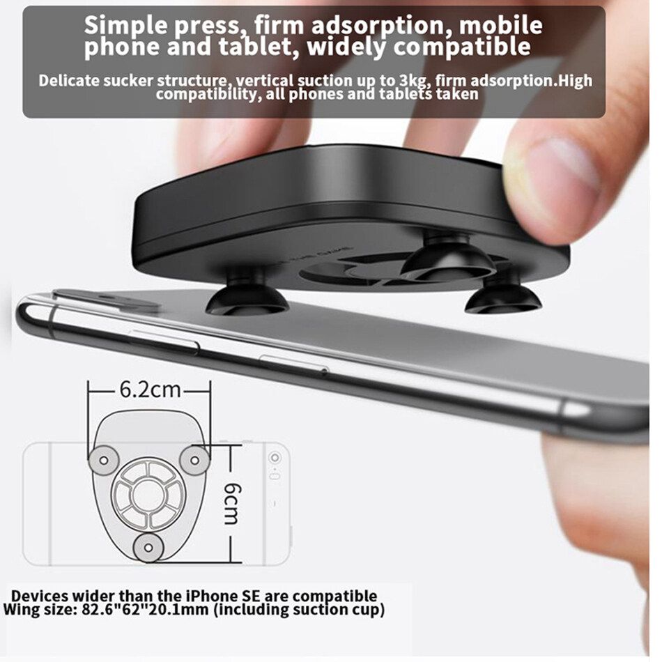 Portable Mobile Phone Cooling Universal USB Rechargeable 3 Speed Adjustable