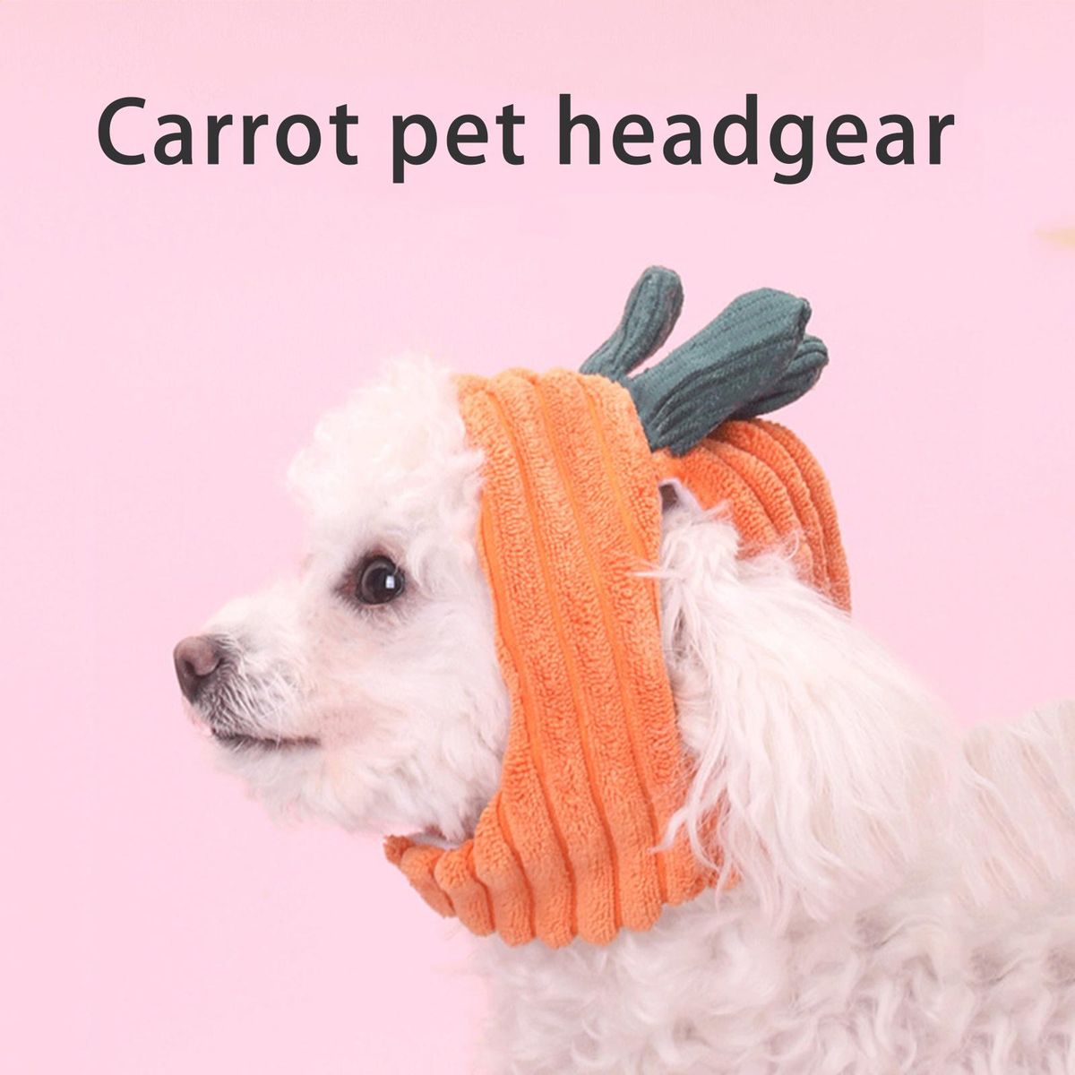 Pet Cap Cat Dog Cap Casual Headwear Pet Supplies Orange