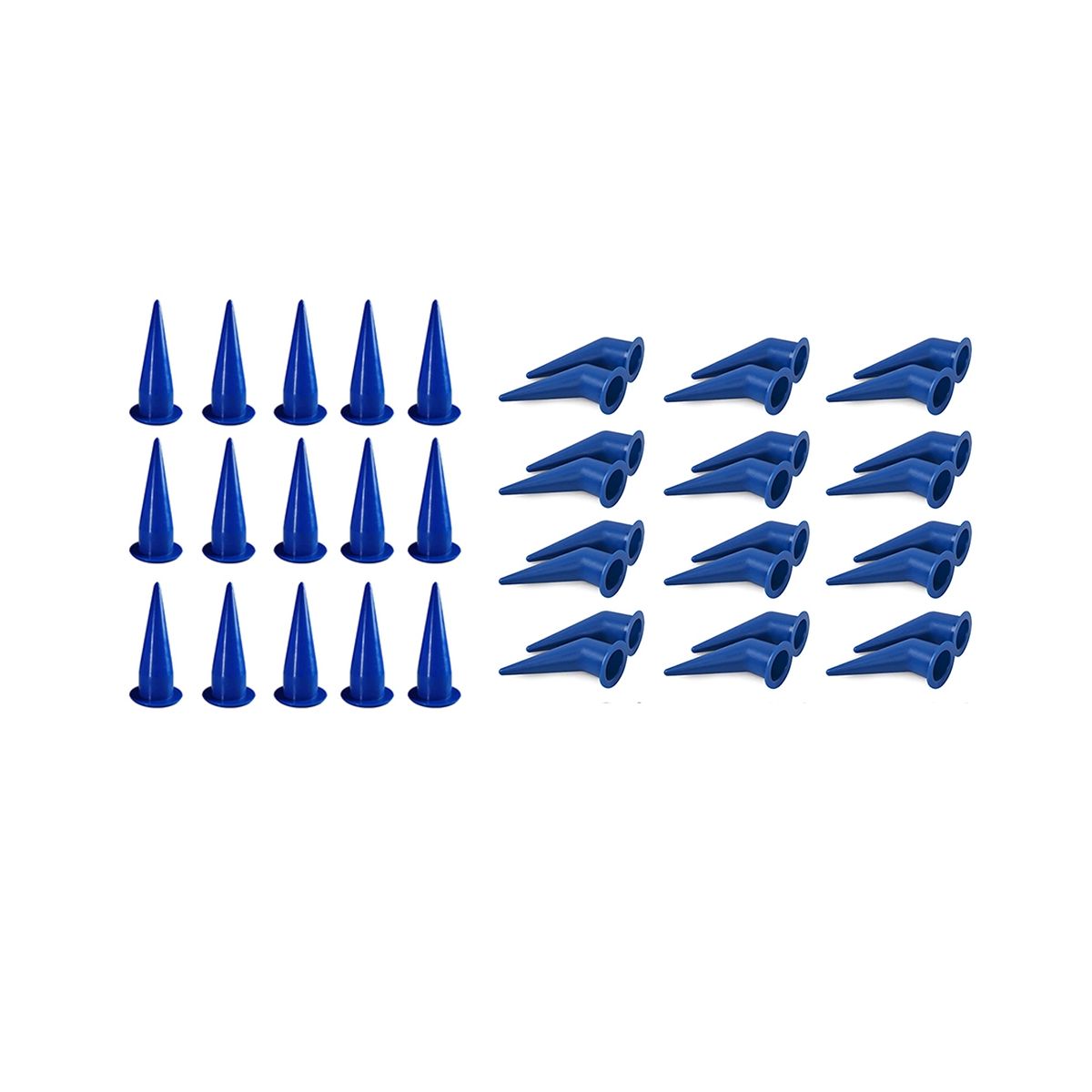 50 Pieces Angle Nozzle Right Angle for Bulk Caulk Tool,