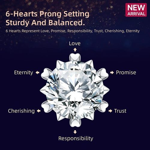 Diamond Earrings For Women Men, Gifts Wife Mom Girlfriend