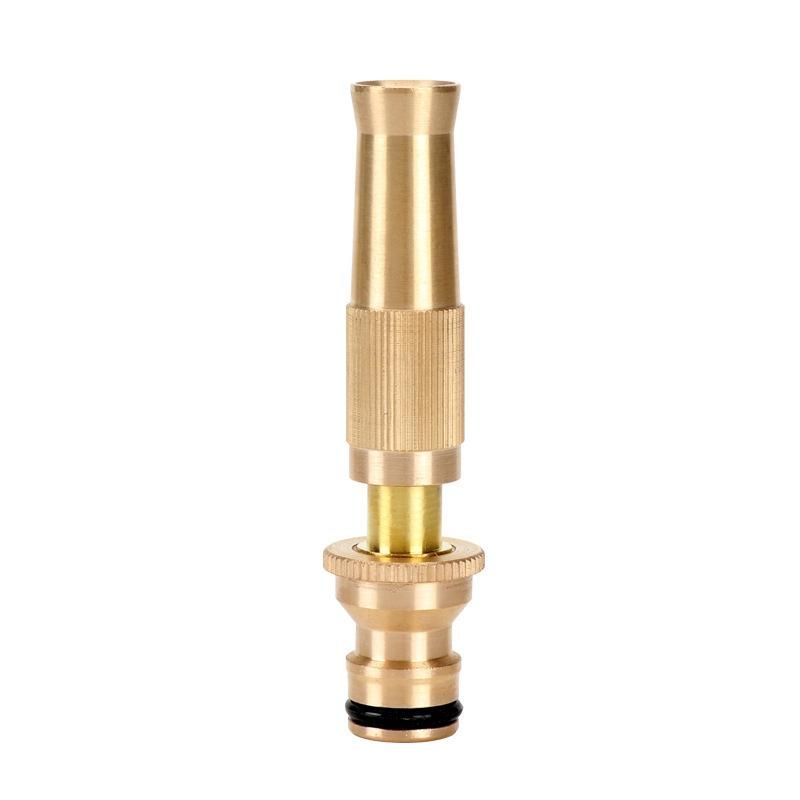 High Pressure Hose Nozzle Heavy Duty , Brass Water Hose
