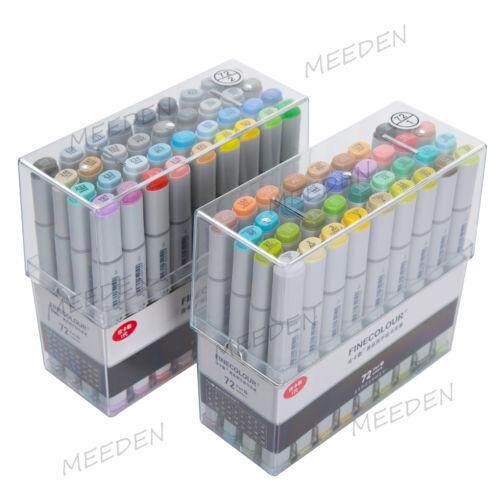 Artist Sketch Markers Broad And Fine Nibs Mark Pen Copic Design Basic Set