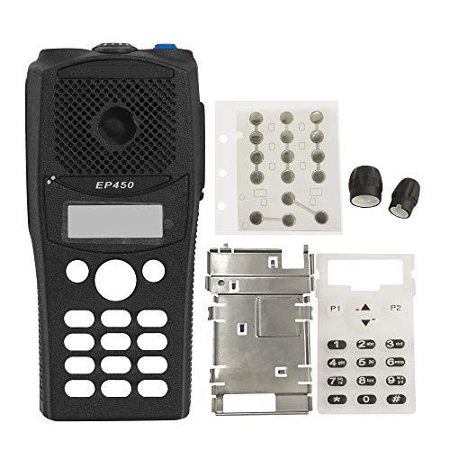 Black Replacement Full-keypad Case Housing For EP450 PR400