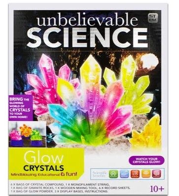 Unbelievable Science Kit - Light Up Crystal