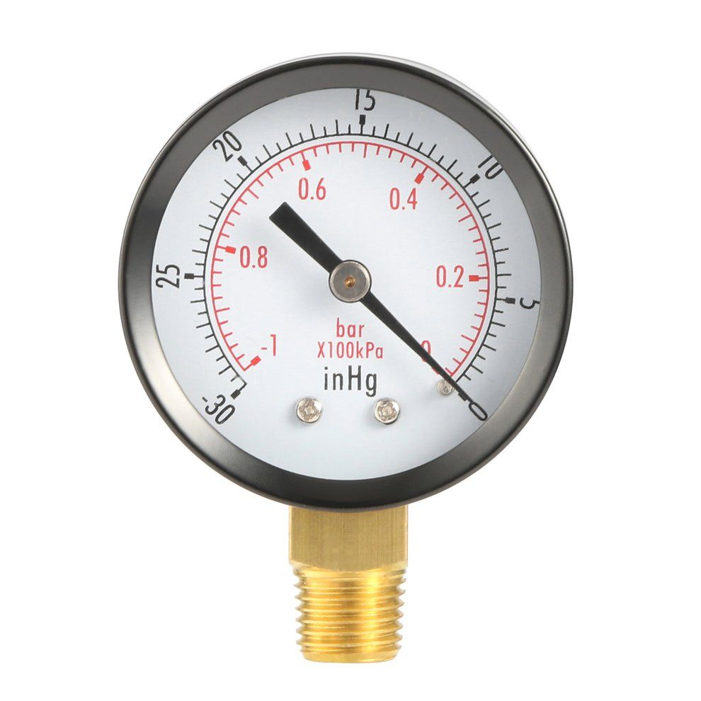 Dry Utility Va Uum Pressure   Blk Steel 1/4