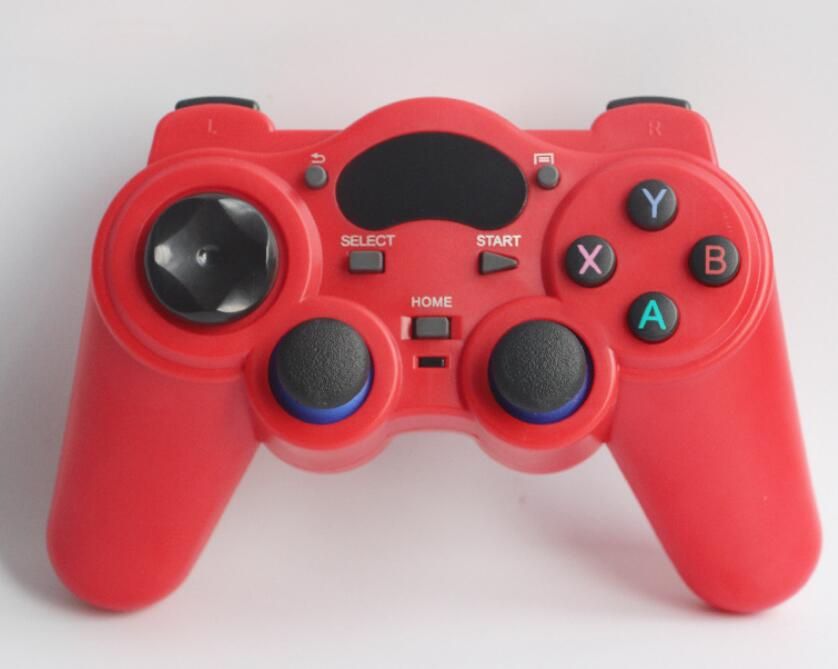Android Gamepad TV 2.4G Wireless Controller Red Micro