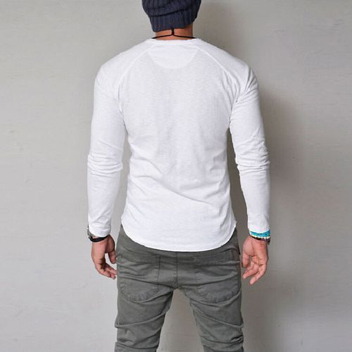 Men's Fashion Cotton Long Sleeve