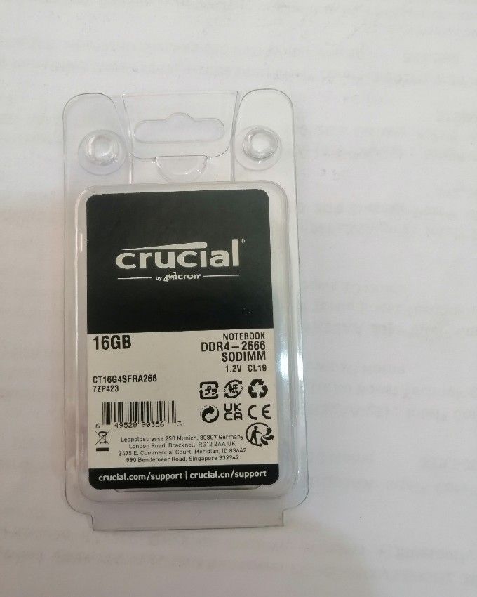 Ddr4 16GB 2666 Laptop Ram