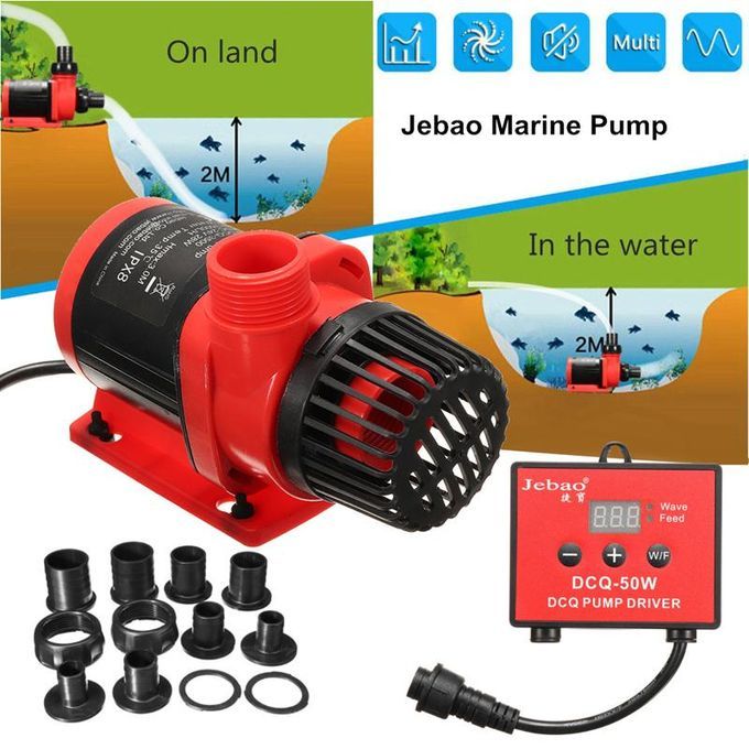 Q-3500 Jecod Jebao Marine  Aquarium Tank Submersible Water Marine Pond Return Pump-Q-3500